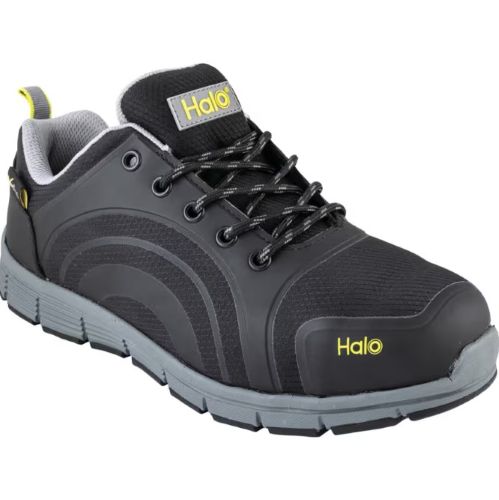 Halo S1P Unisex Metatarsal Safety Trainers - Black